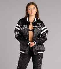 Ultra Game NFL Las Vegas Raiders Bomber Jacket