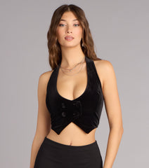 Velvet Theory Halter Vest