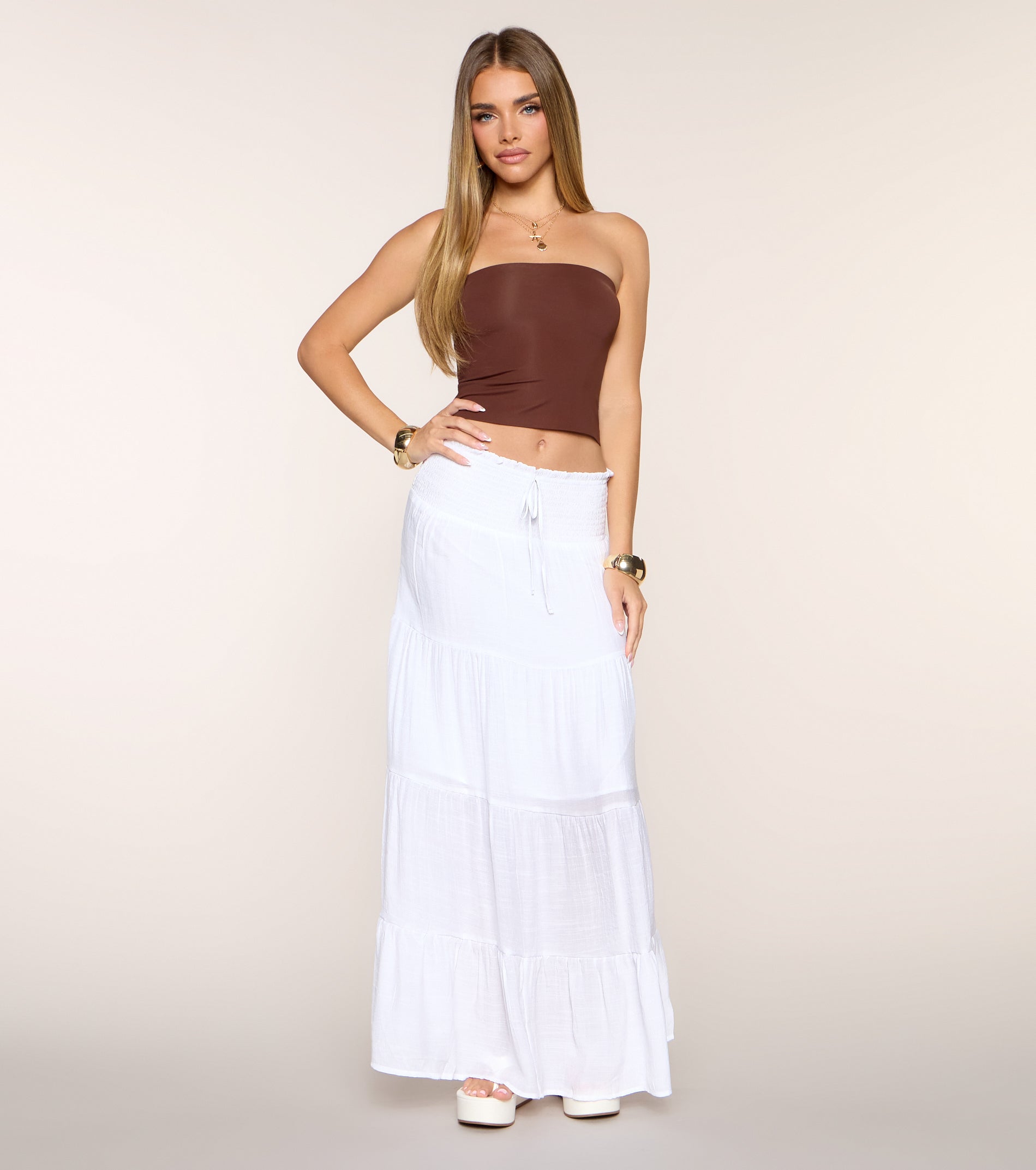 Coastal Daydream Maxi Skirt