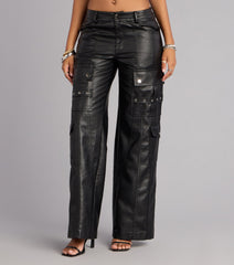 Cool Intentions Mid Rise Cargo Pants