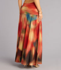 Booked the Getaway Maxi Skirt