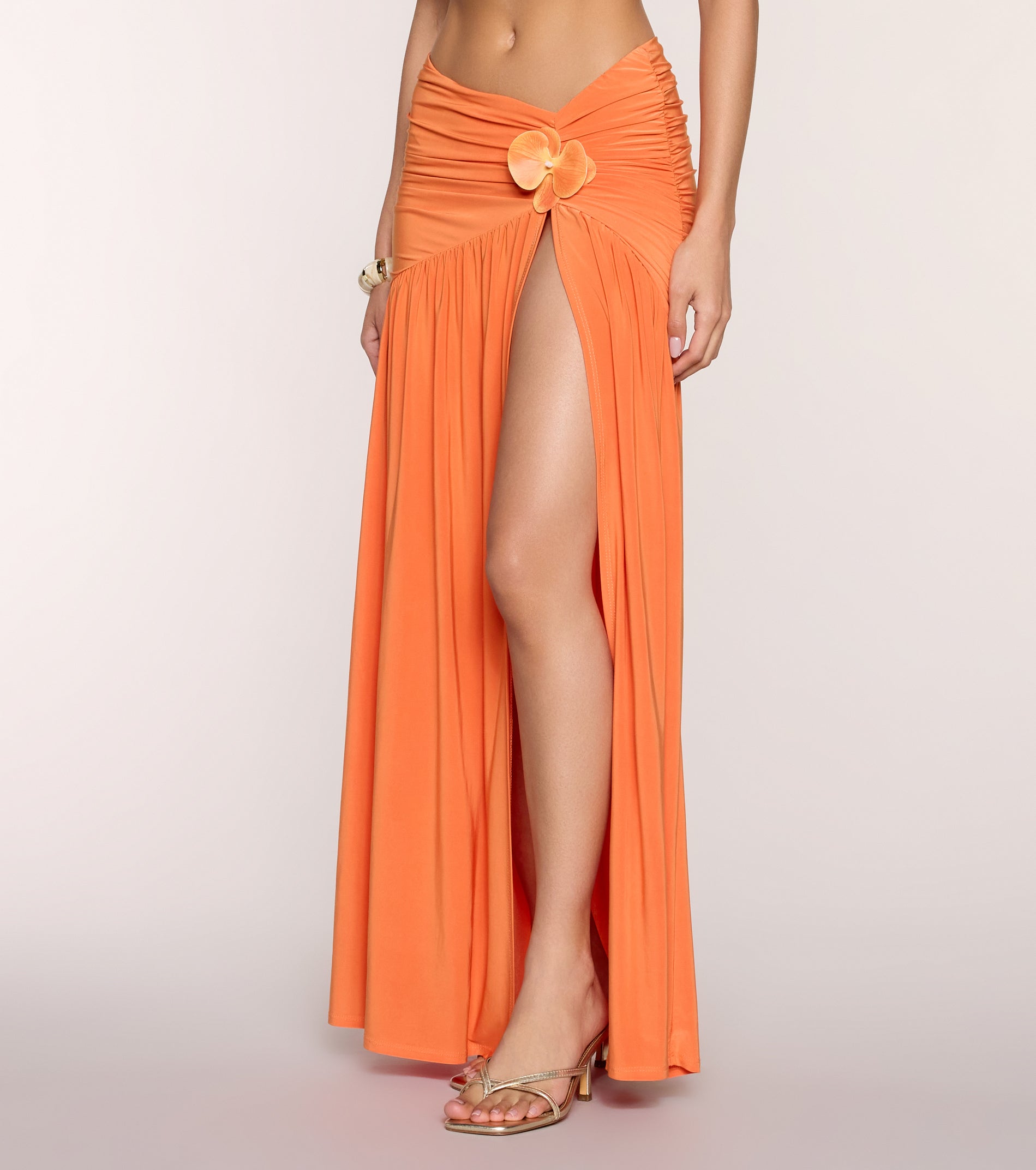 Booked For Sunset Slit Maxi Skirt