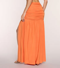 Booked For Sunset Slit Maxi Skirt