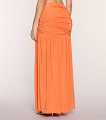 Booked For Sunset Slit Maxi Skirt