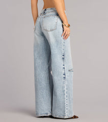 Worn In Energy Wide Leg Denim Jeans