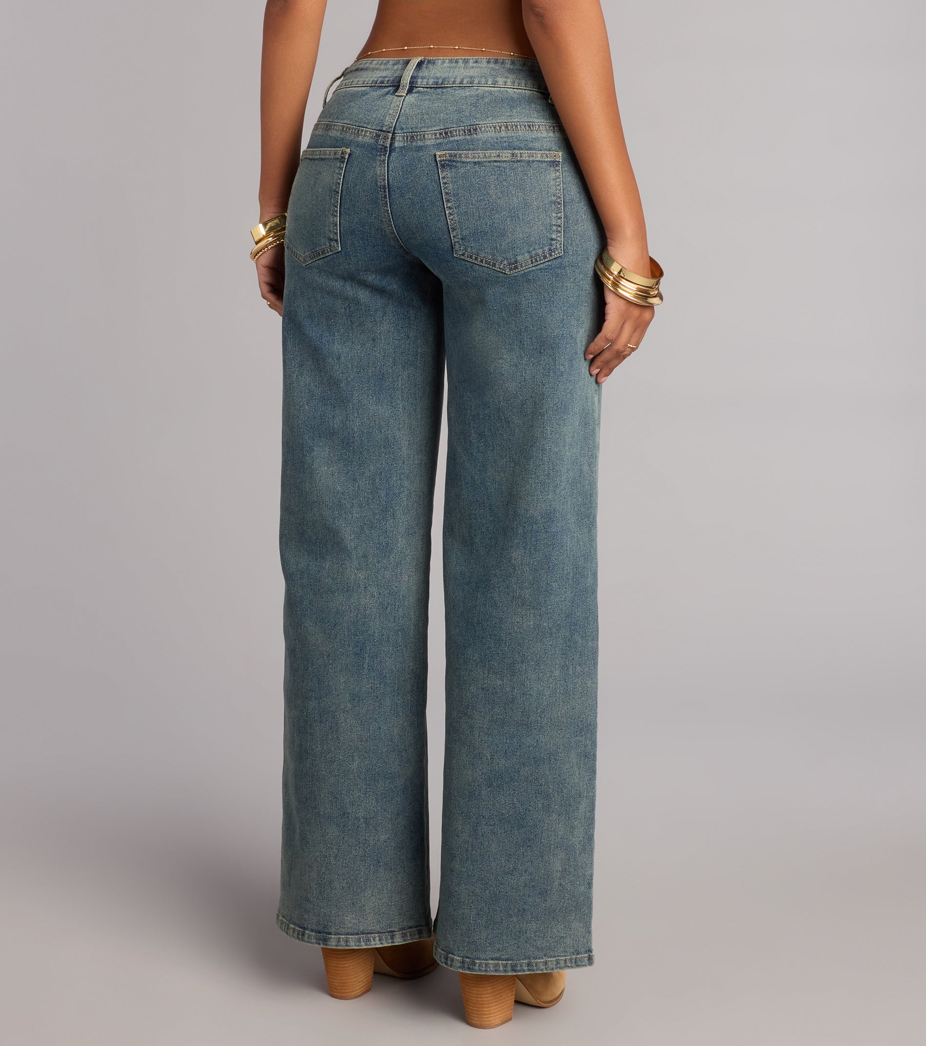 Cool Girl Essential Mid Rise Denim Jeans