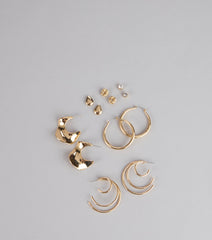 Everyday Glow Six-Pack Earrings Set