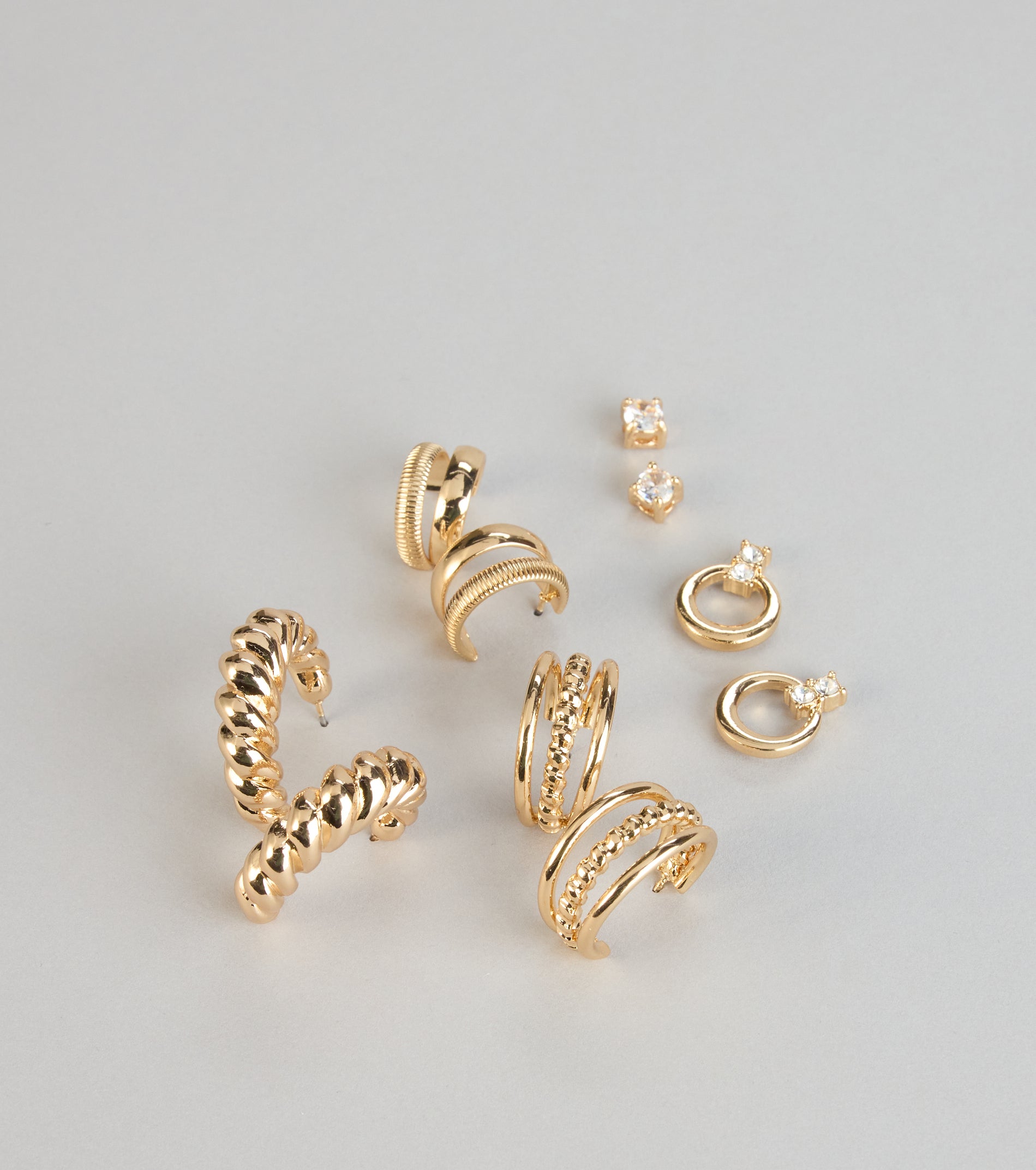 On Rotation Five Pack Earrings Set