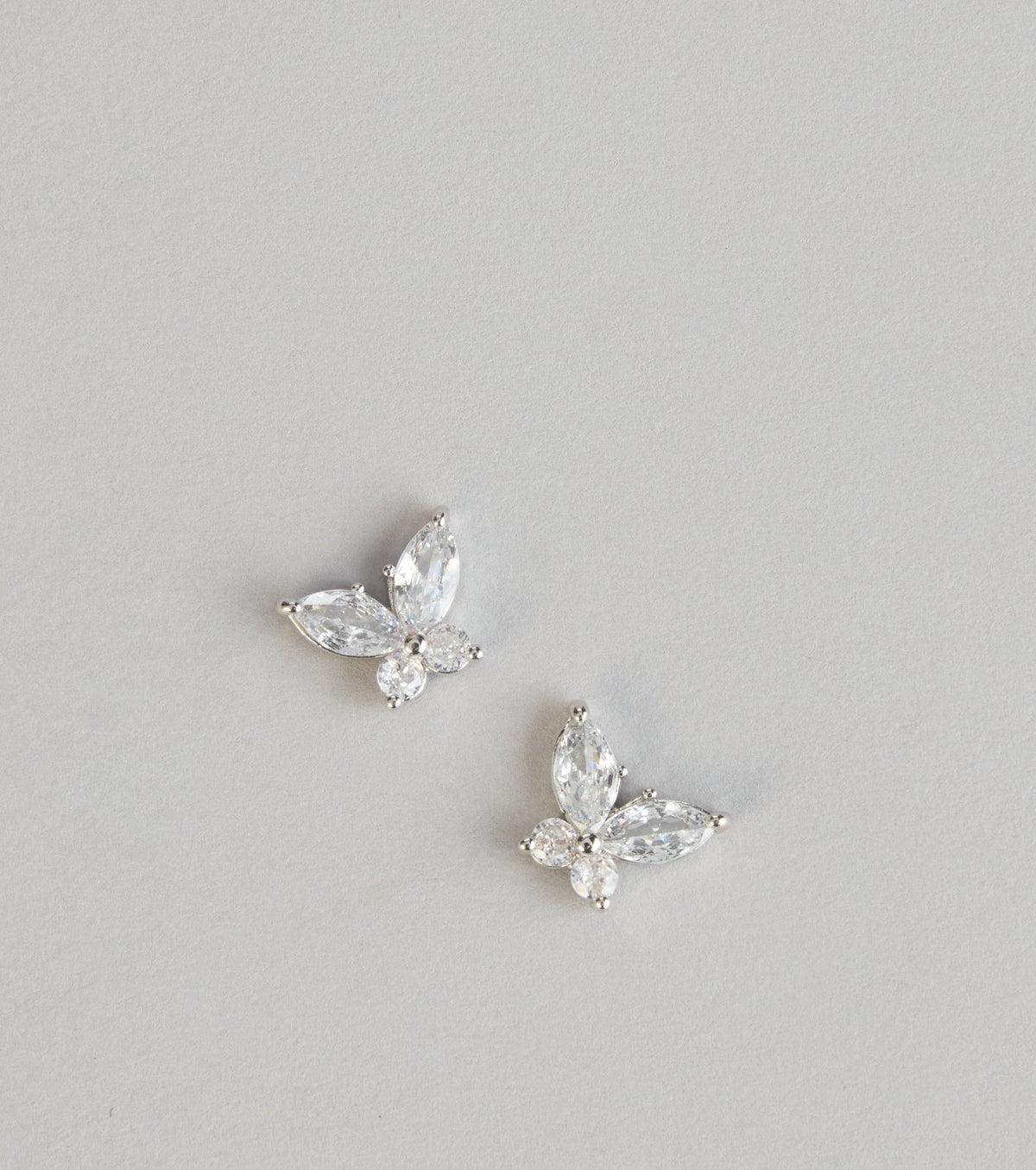 Shine On Butterfly Stud Earrings