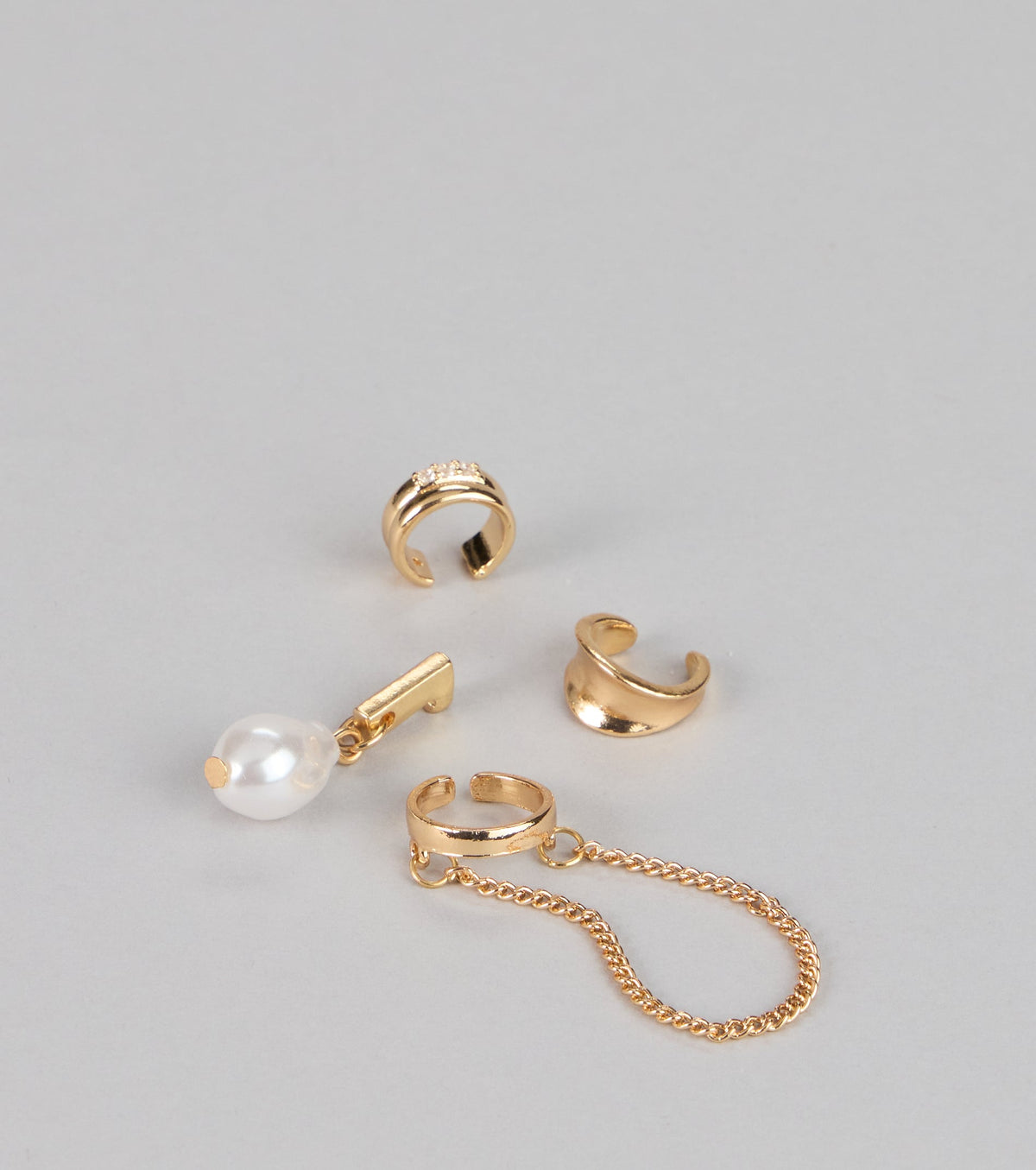 Pretty Pinned Four Pack Earrings