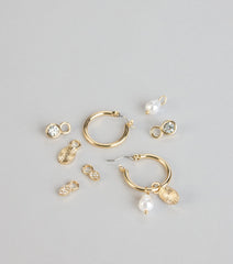 Mood Match Charm Earrings Pack