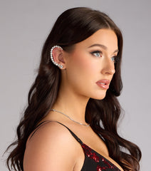Twinkle Trail Rhinestone Ear Crawlers