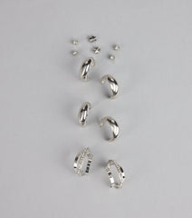 Everyday Luxe Hoop and Stud Set