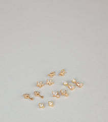 Charm Moment Six-Pack Stud Earrings