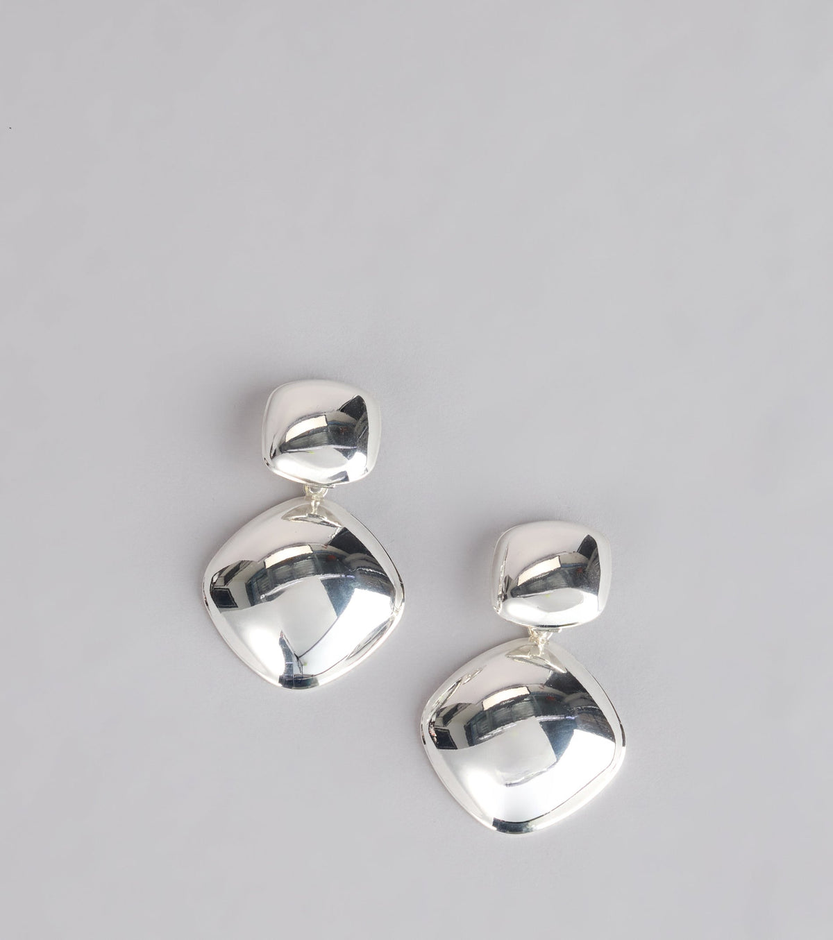 Polished Edge Chunky Earrings