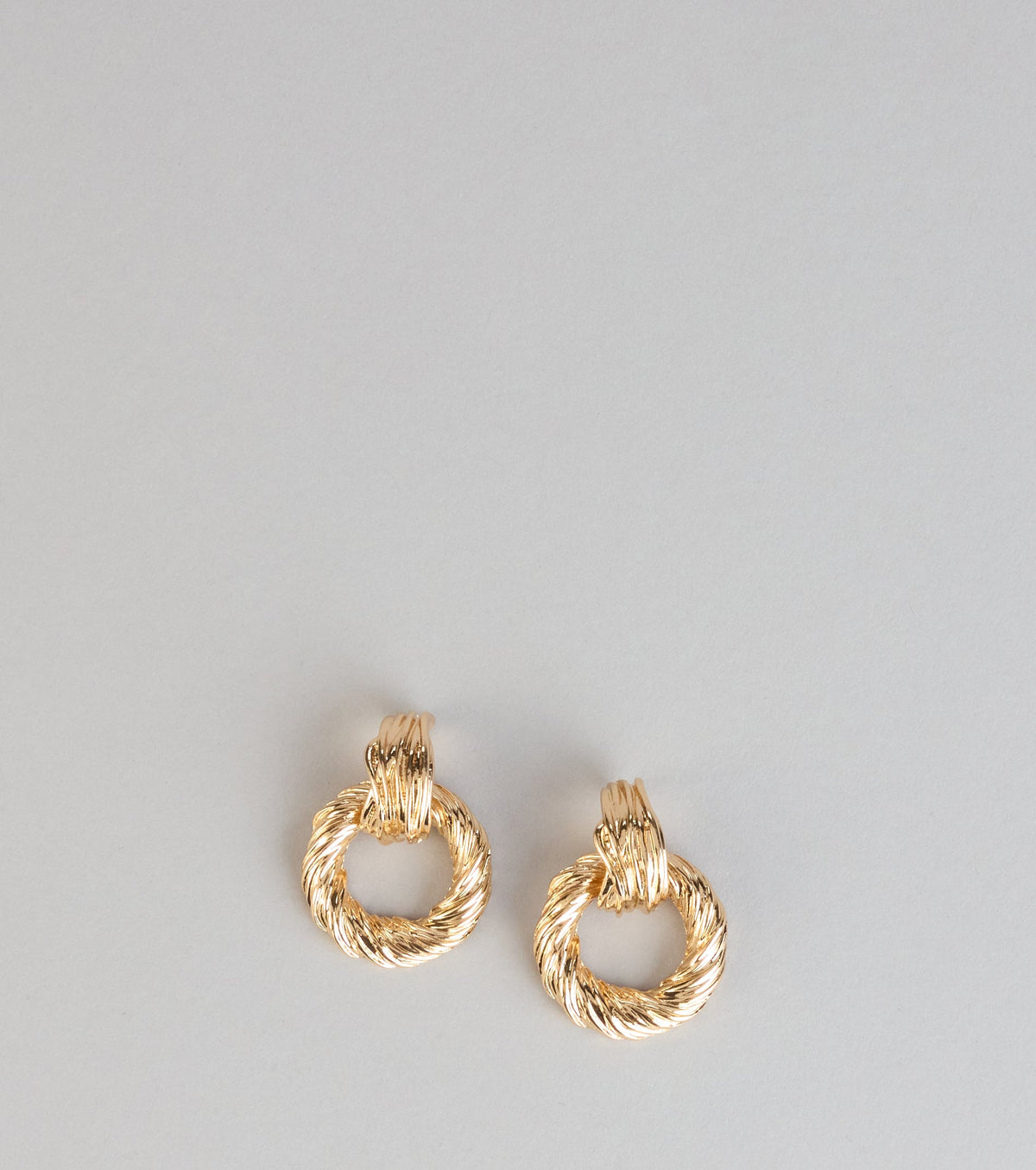 Styled To Be Seen Statement Door Knocker Earrings