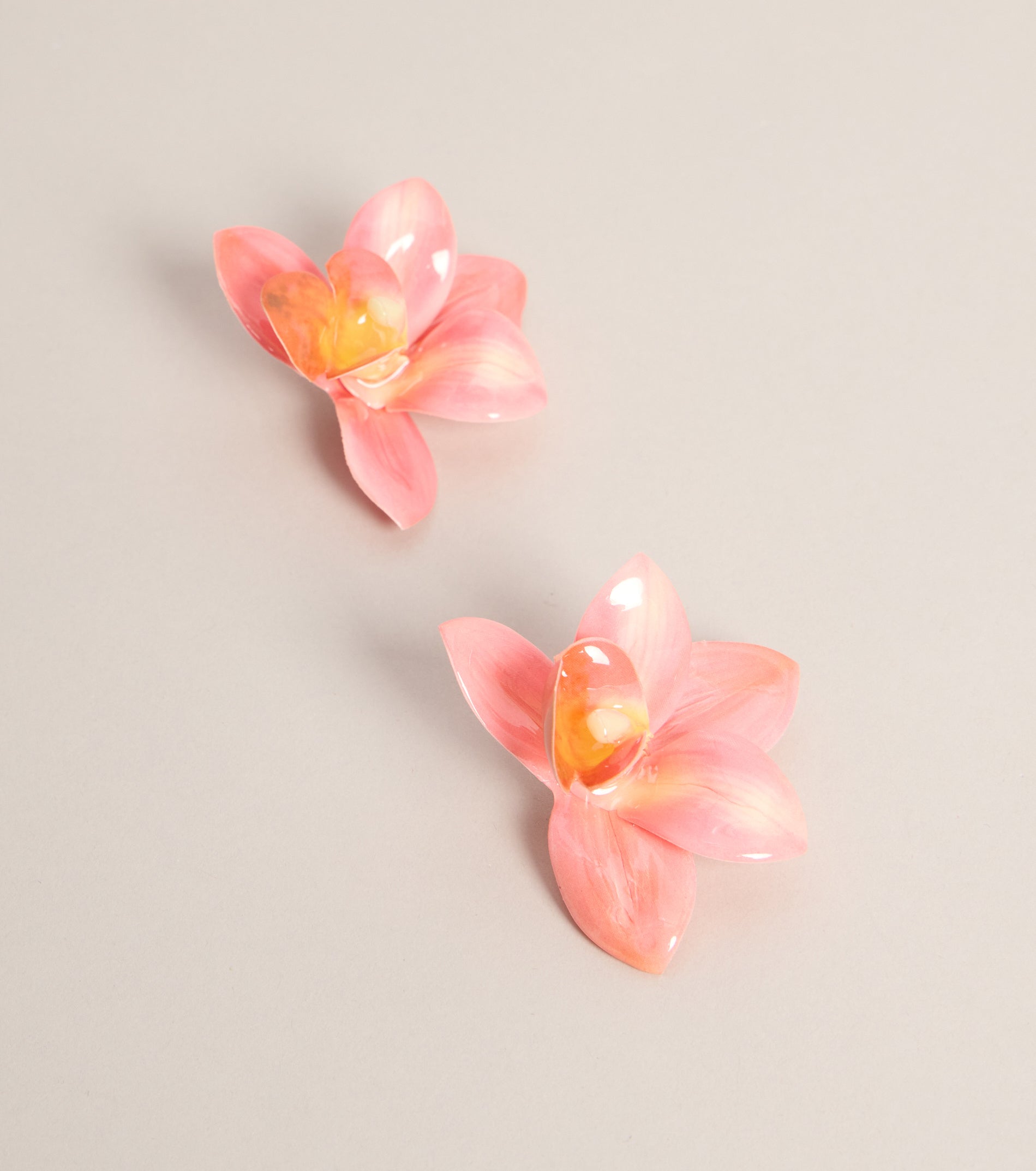Vacay RSVP Tropical Flower Statement Earrings