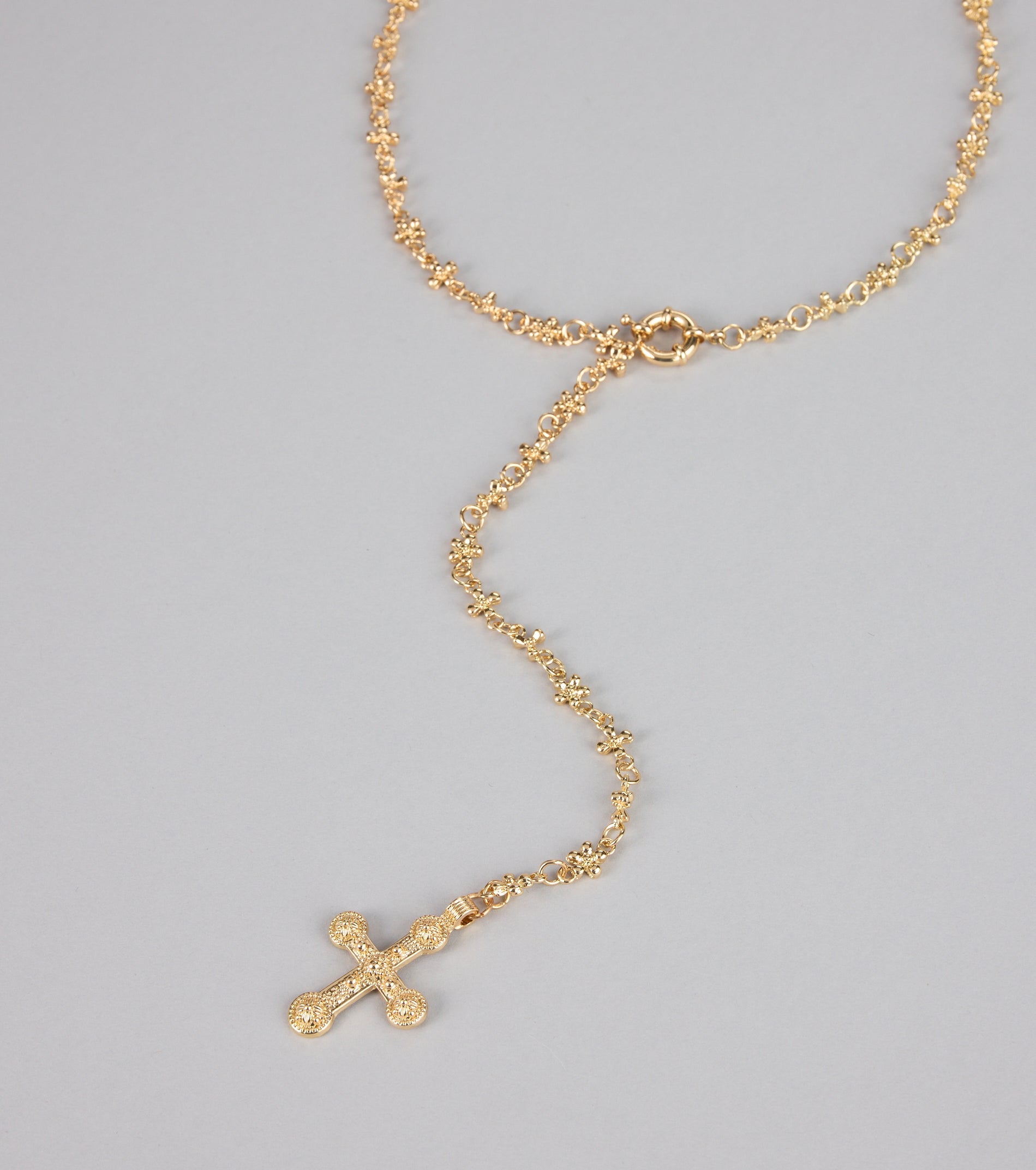 Faithfully Chic Cross Necklace