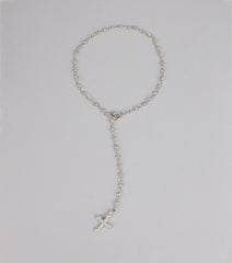 Saintly Chic Cross Pendant Necklace