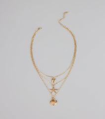 Seaside Sweetheart Layered Necklace