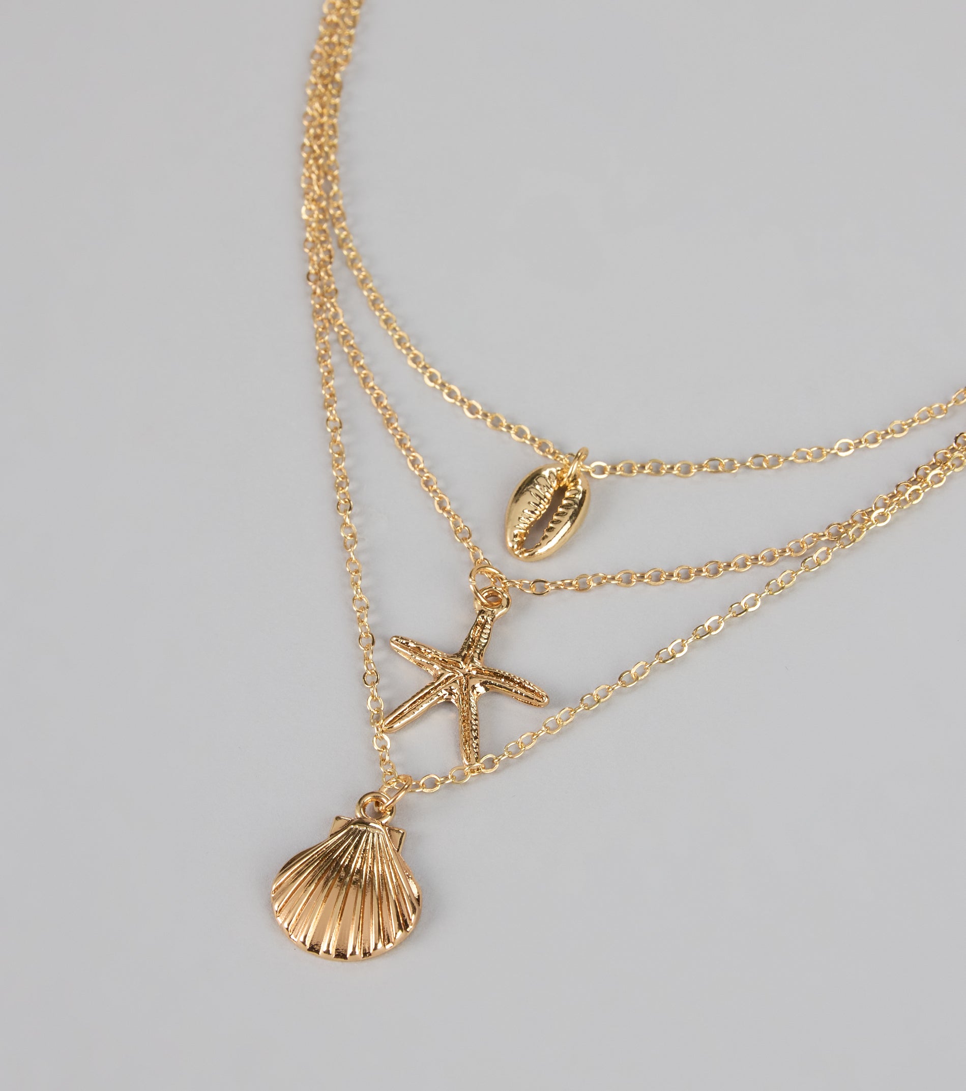 Seaside Sweetheart Layered Necklace