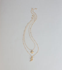 Heaven Sent Rose Charm Necklace