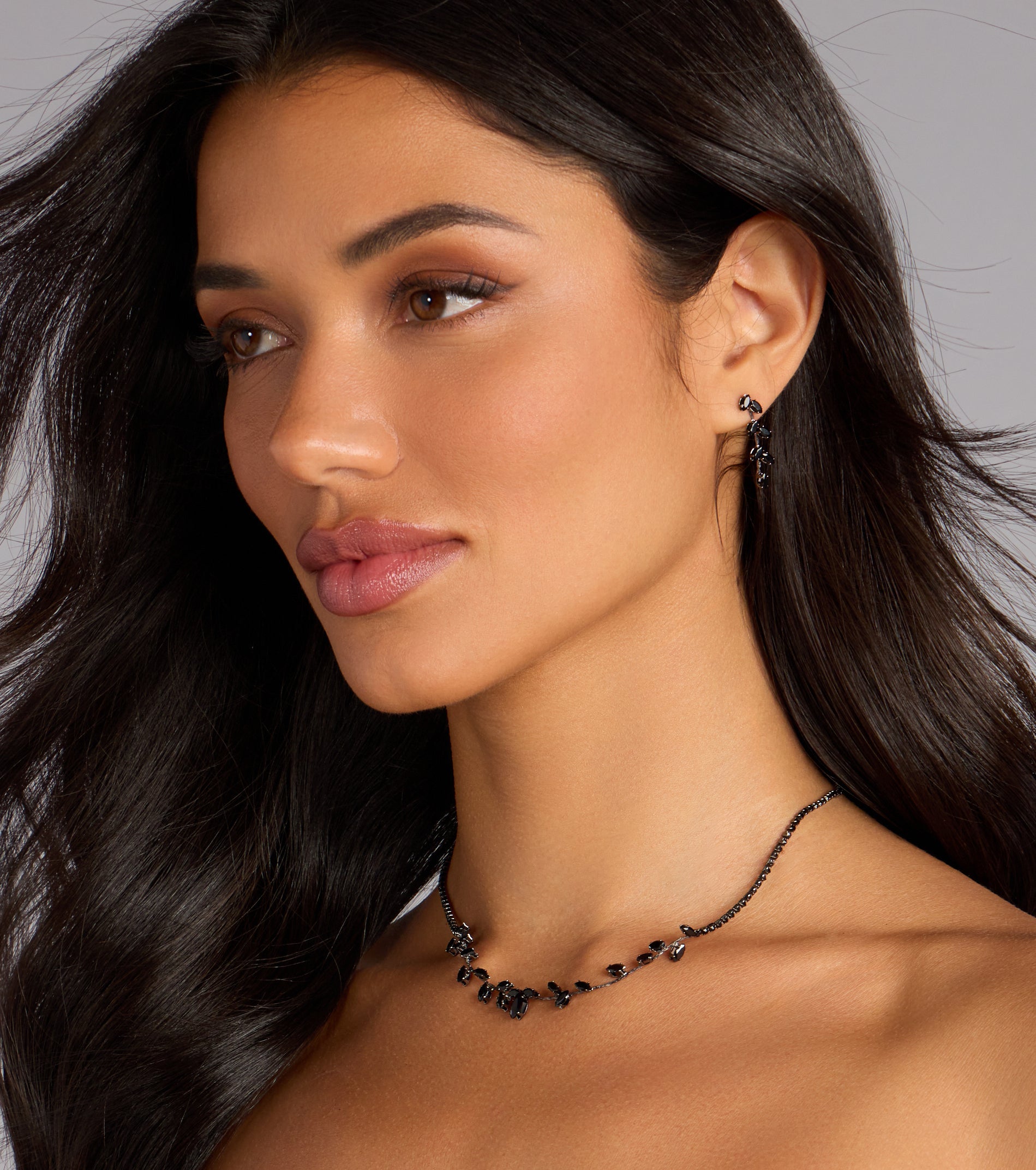 Dark Romance Stone Jewelry Set