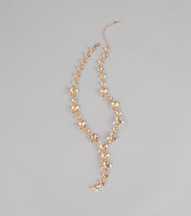 Bloom And Glow Lariat Necklace