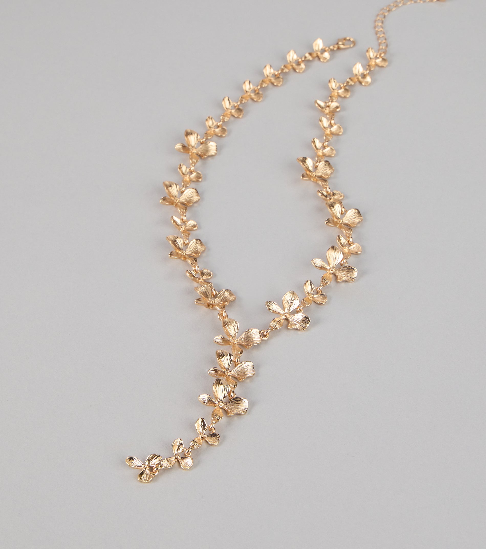 Bloom And Glow Lariat Necklace
