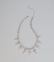Faith Mode Cross Charm Necklace