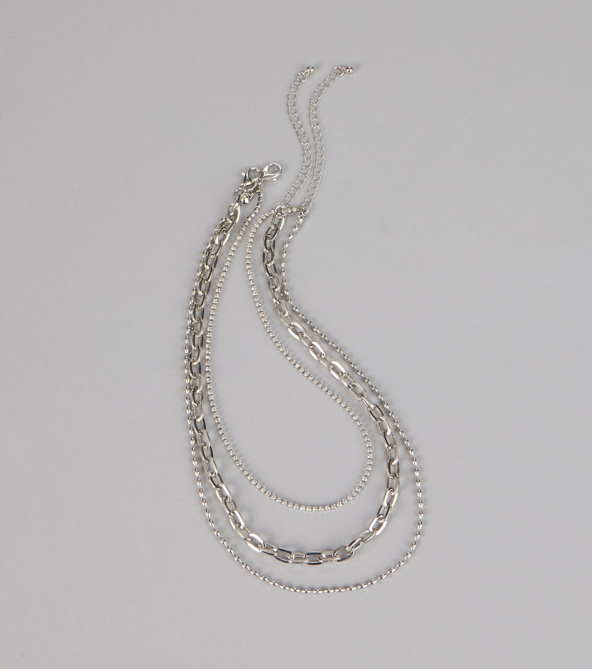 Stacked And Sparkle Necklace