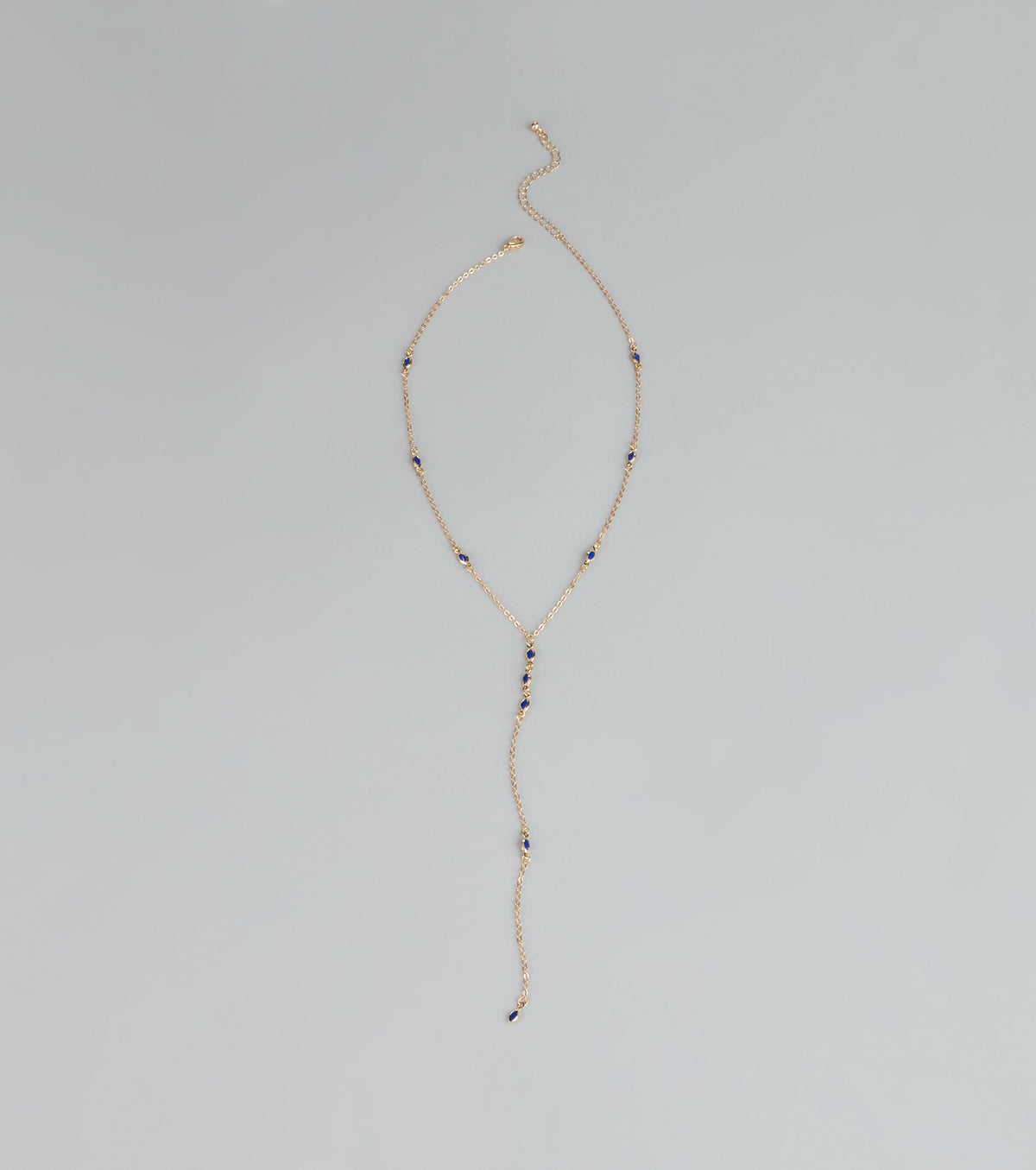 Midnight Details Colored Stone Necklace