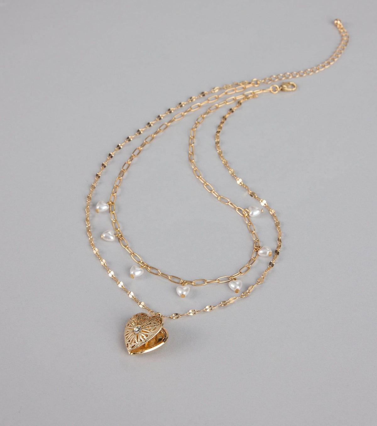 Love Notes Pearl Charm Necklace