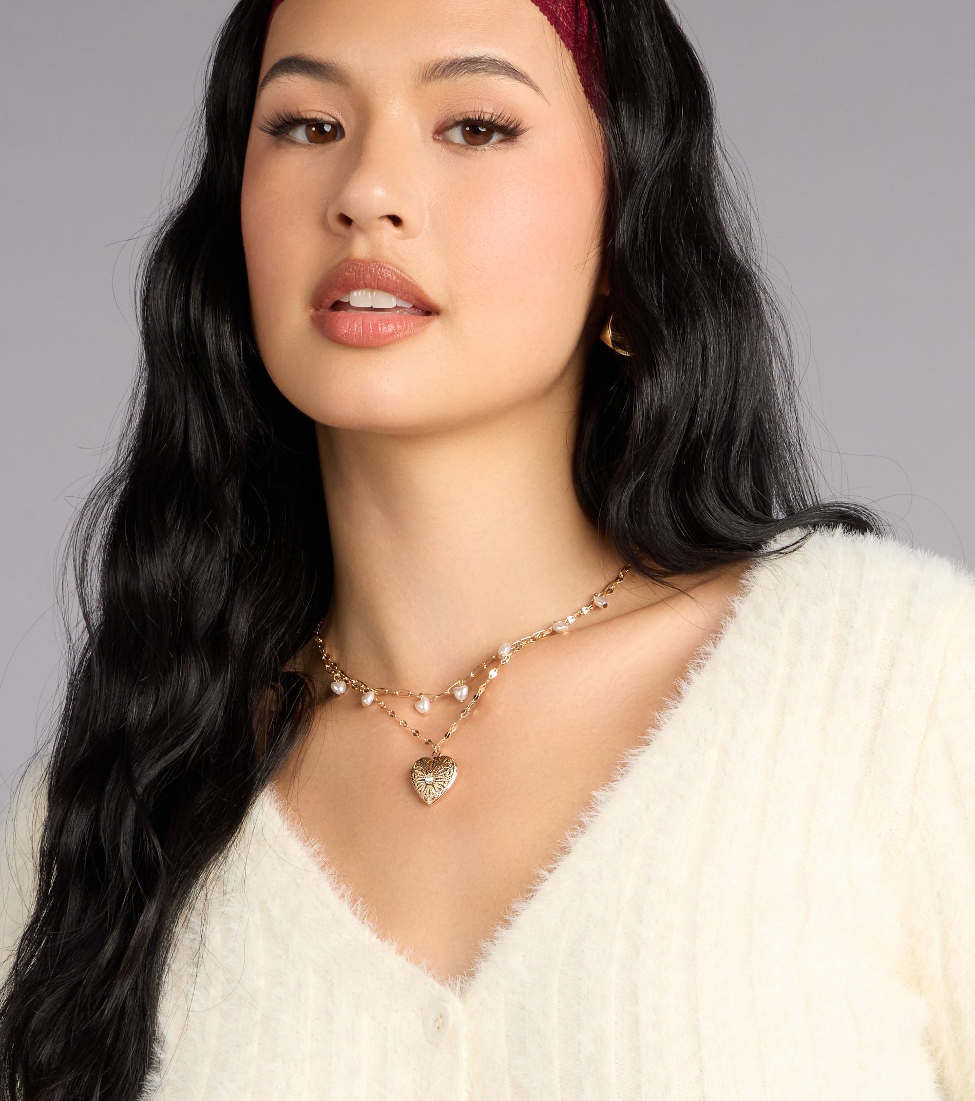 Love Notes Pearl Charm Necklace