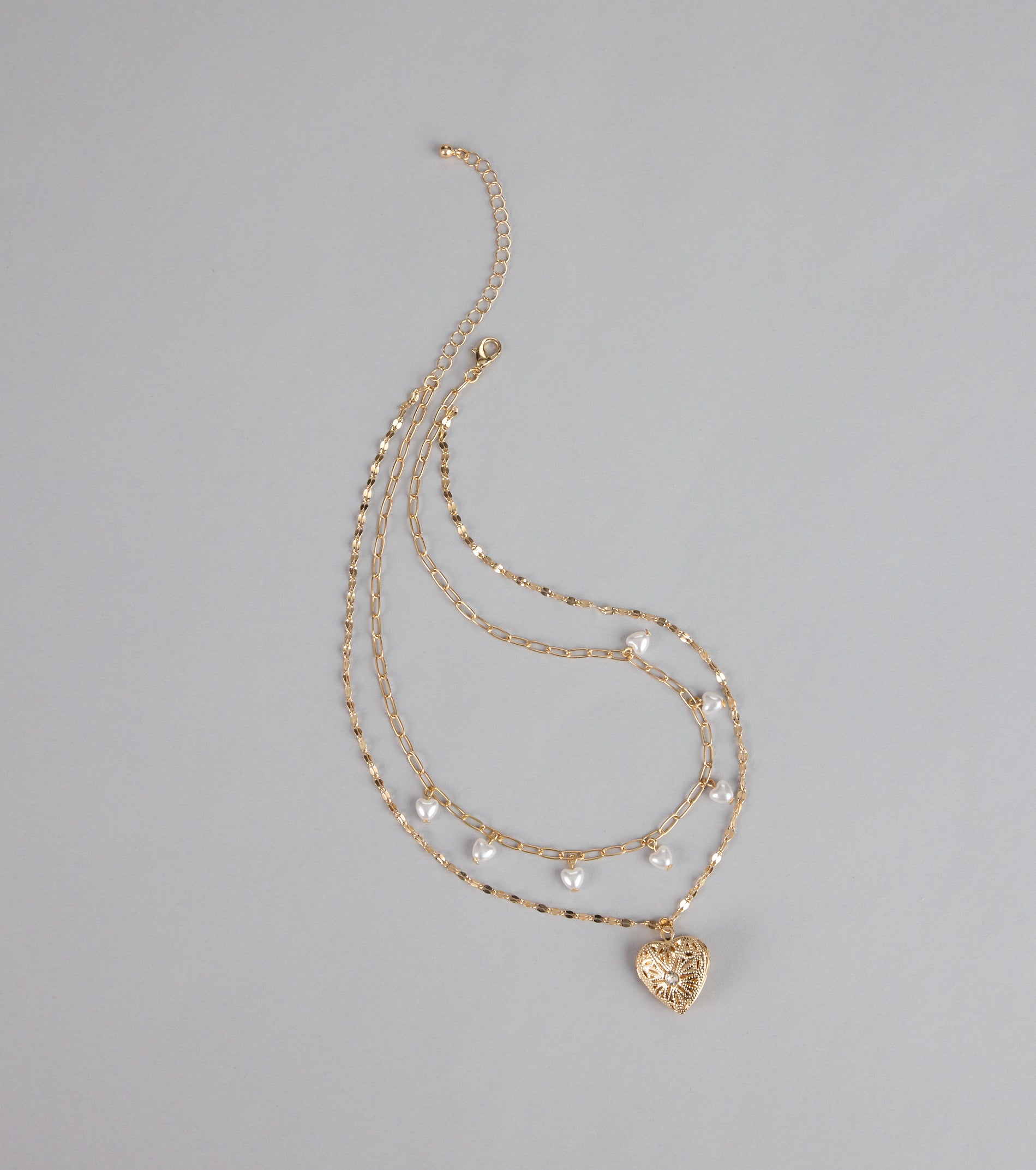 Love Notes Pearl Charm Necklace