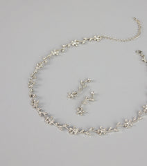 Daisy Glow Crystal Jewelry Set