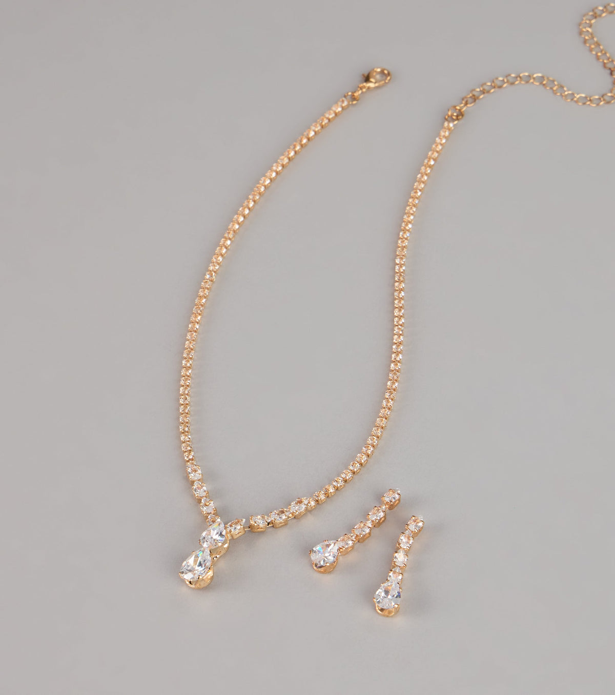 Luminous Glow Cubic Zirconia Jewelry Set