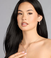 Luminous Glow Cubic Zirconia Jewelry Set