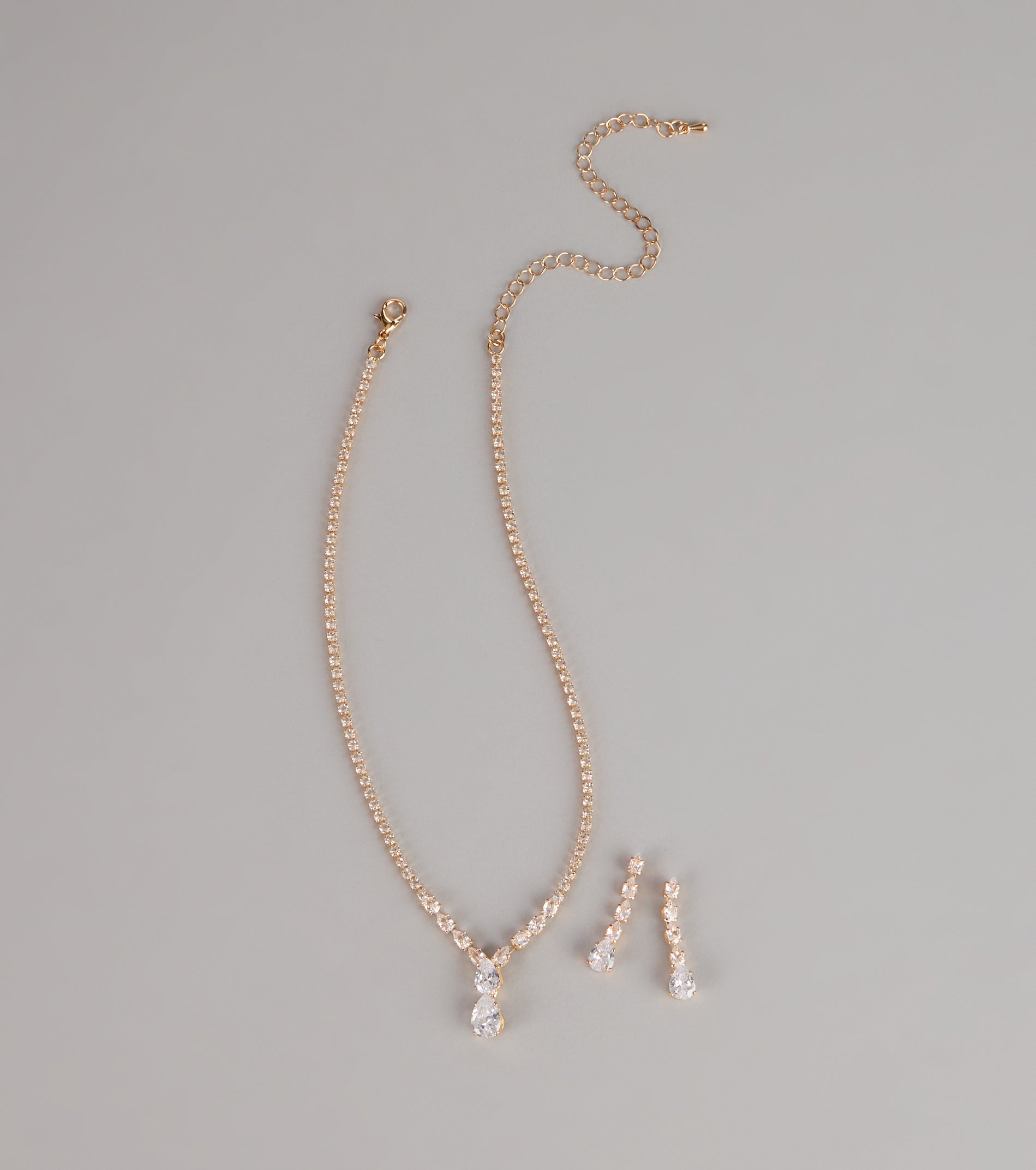 Luminous Glow Cubic Zirconia Jewelry Set
