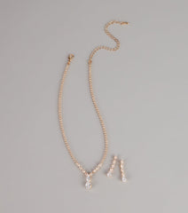 Luminous Glow Cubic Zirconia Jewelry Set
