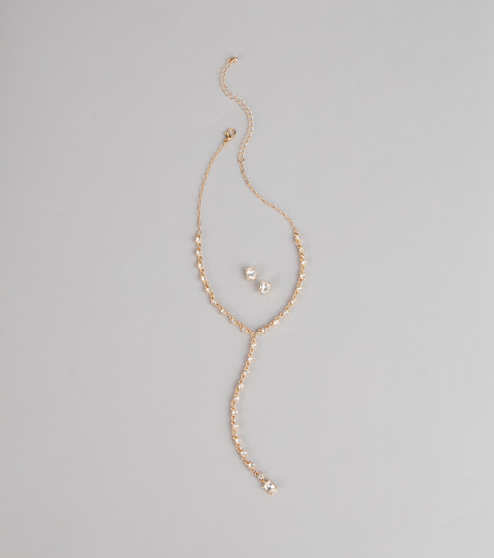 Light the Night Sparkle Necklace And Earrings Set