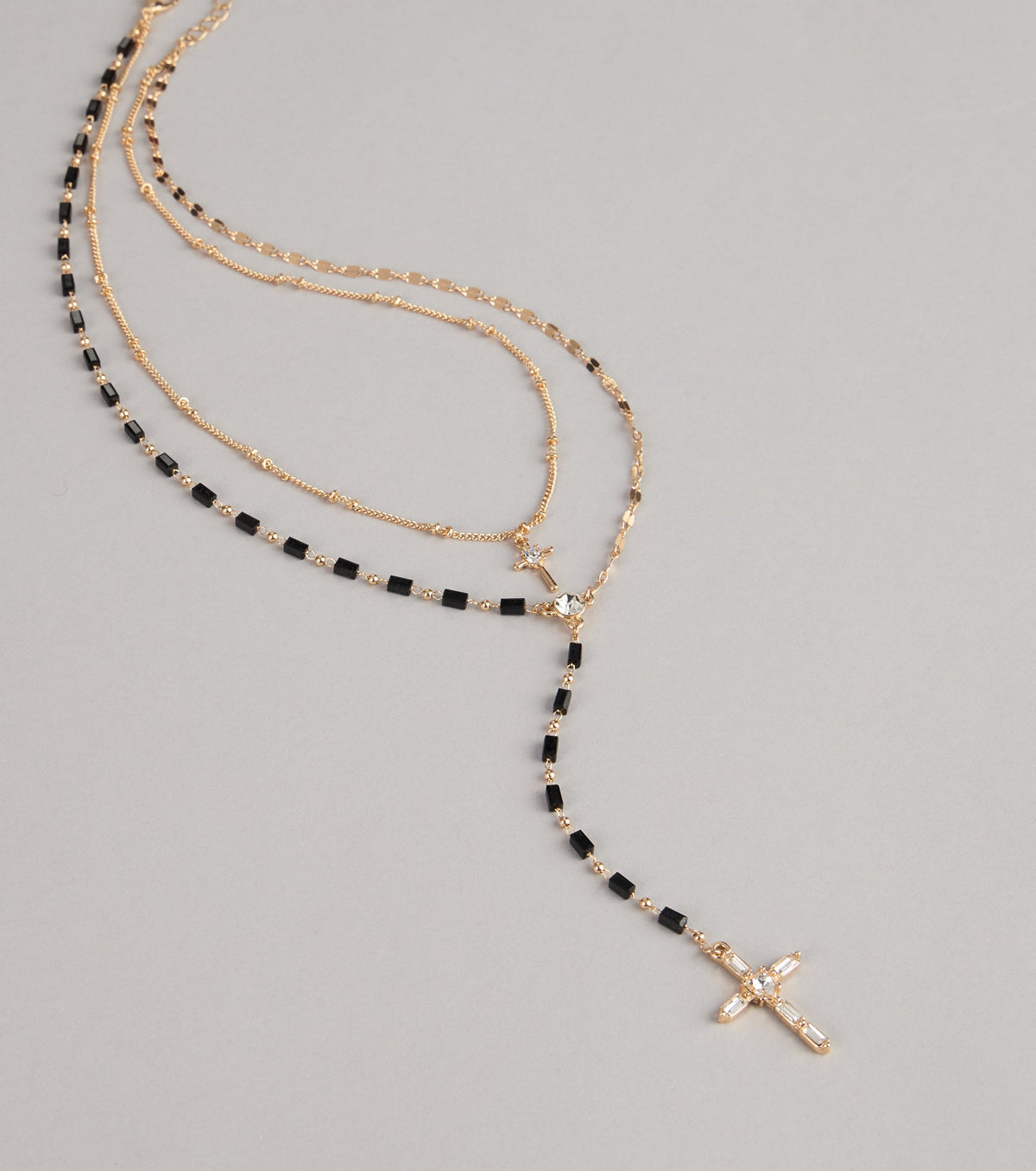 Soft Focus Shine Beaded Necklace