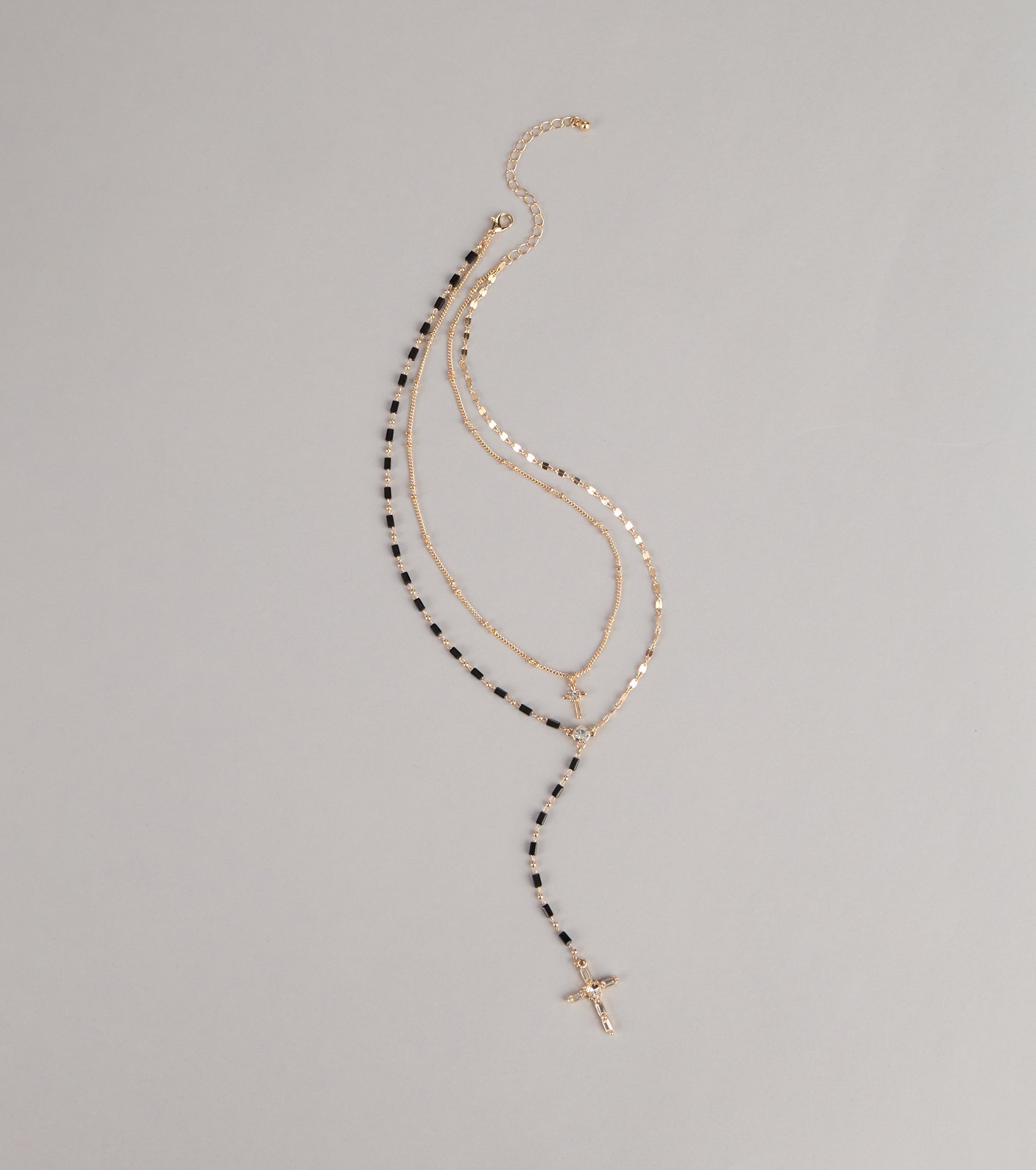 Soft Focus Shine Beaded Necklace