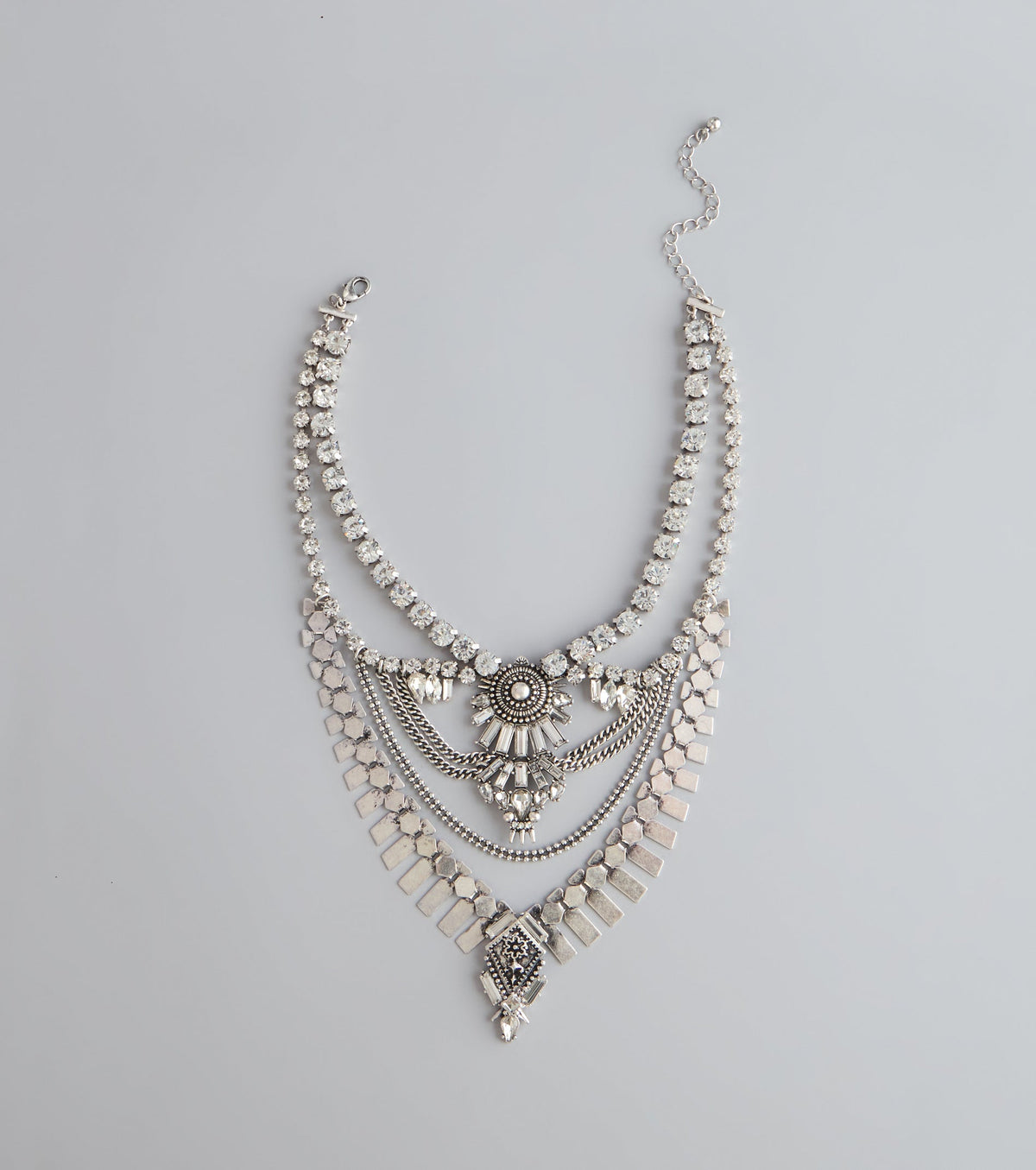 Free Spirit Stunner Layered Statement Necklace