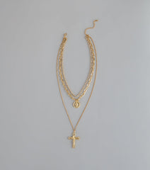 Layered In Faith Necklace