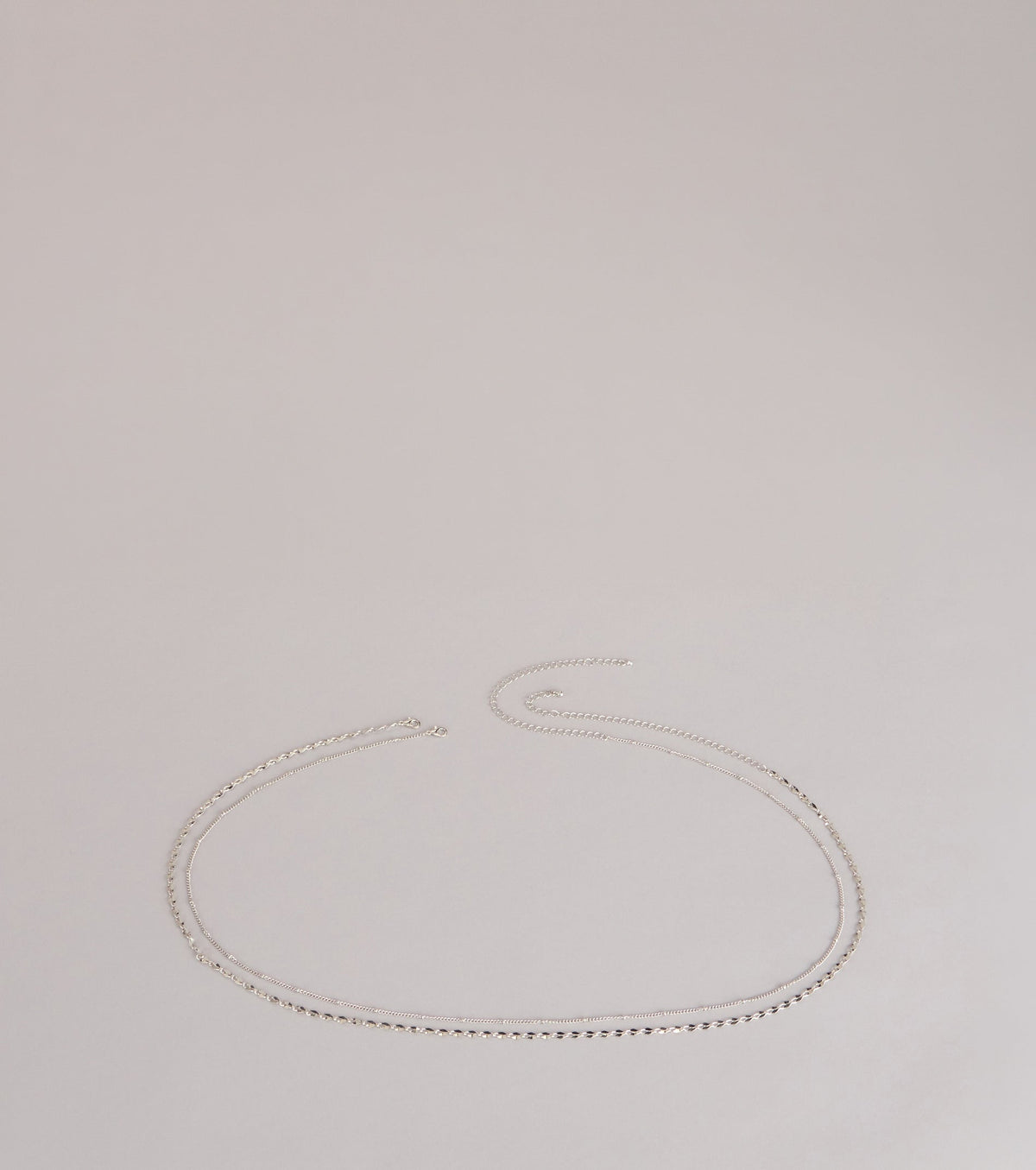 Sleek Shine Layered Waist Chain