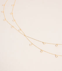 Pretty Shine Layered Stone Belly Chain