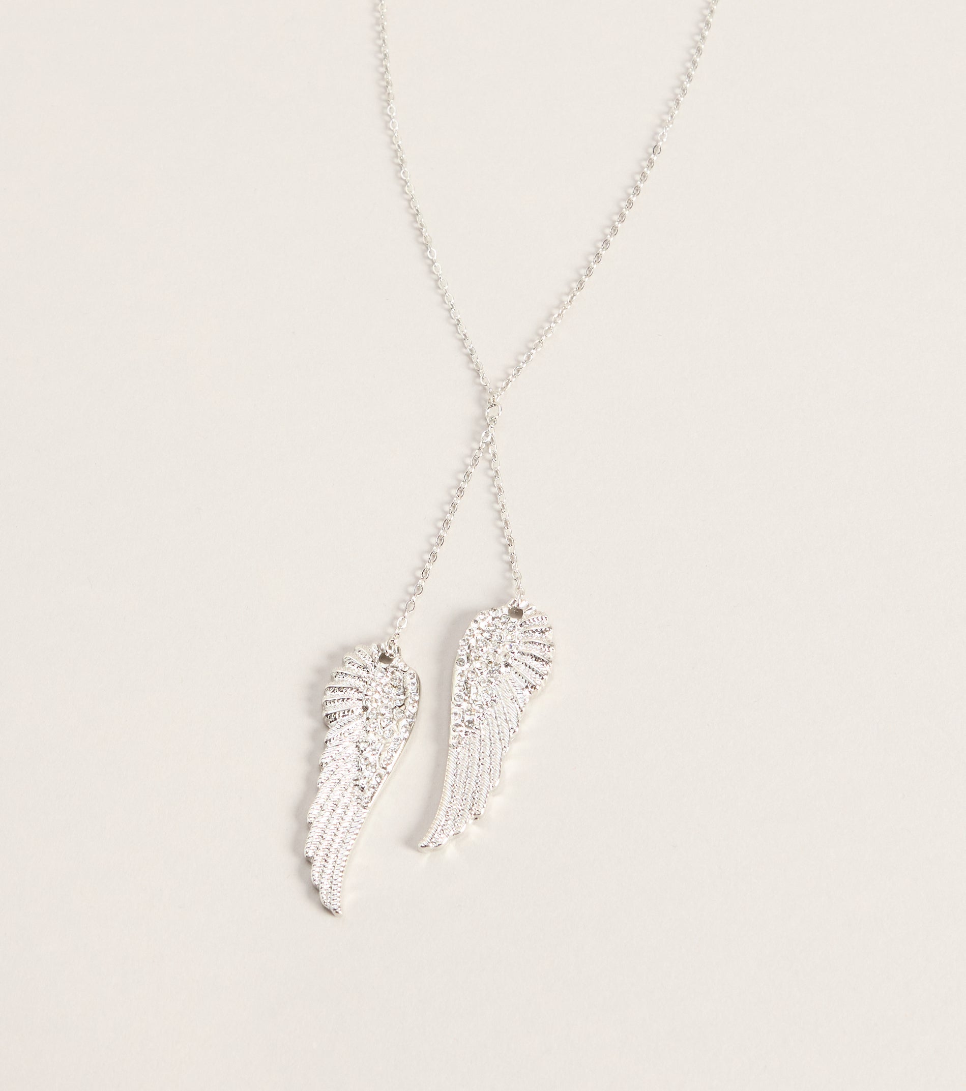 Sweet Symbol Angel Wing Necklace