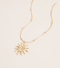 Sun Chaser Charm Necklace