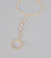 Diamond Drift Hand Chain